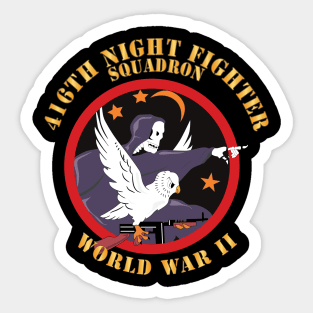 AAC - 416th Night Fighter Squadron - WWII X 300 Sticker